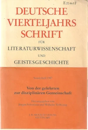 Von der gelehrten zur disziplinären Gemeinschaft,1987.jpeg