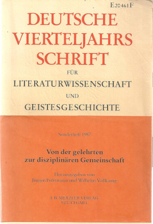 Von der gelehrten zur disziplinären Gemeinschaft,1987.jpeg